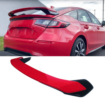 Rear Spoiler For 2022-2025 11th Gen Honda Civic Hatchback Spoiler HPD Style Red Black